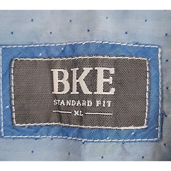 BKE Men's X-Large Shirt Blue Standard Fit Western Cowboy Buckle - Picture 4 of 12